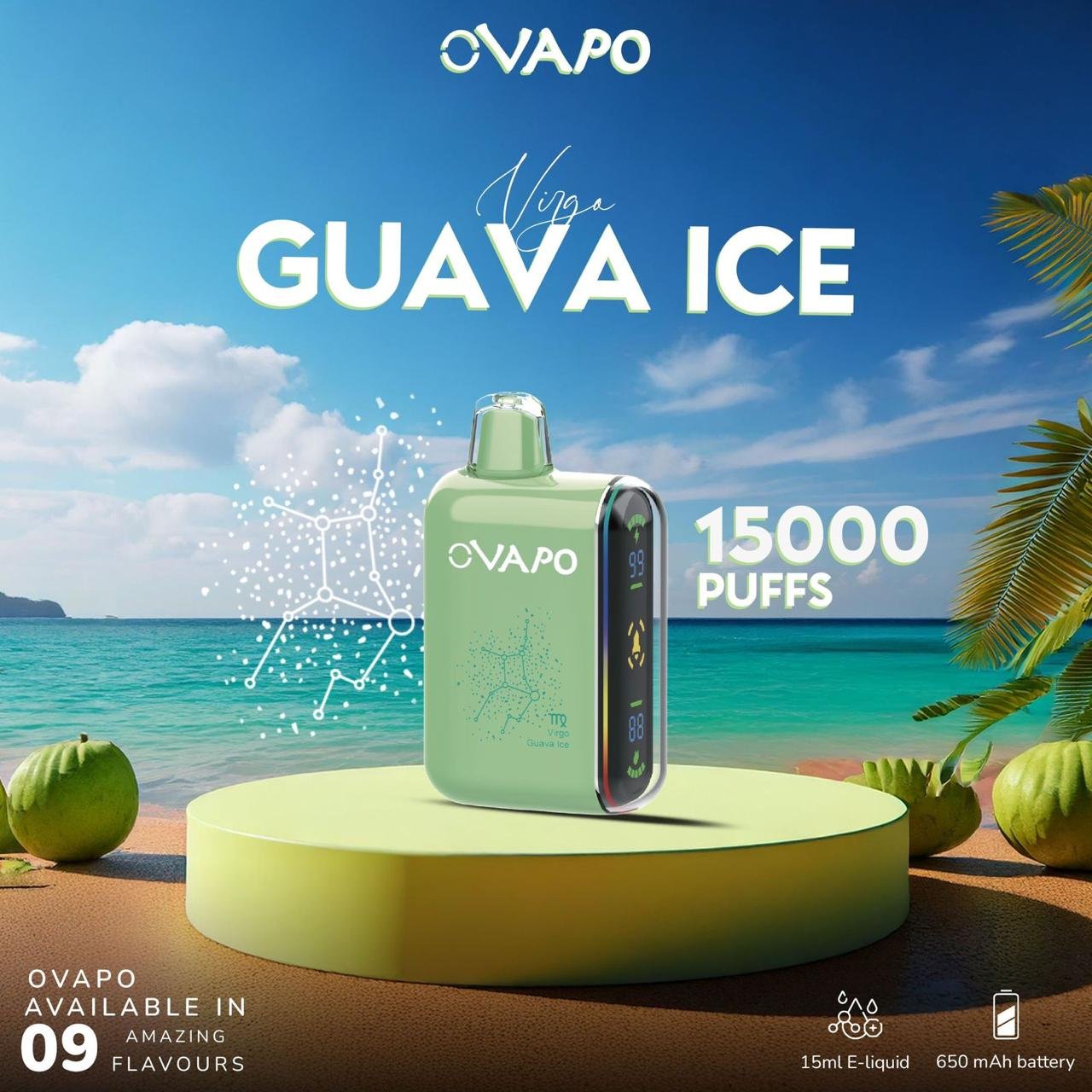 Virgo Guava Ice (15000 PUFFS)